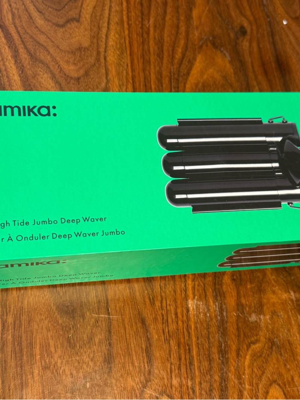 Amika 3-Bar High Tide Jumbo Deep Hair Waver in Black - Picture 4 of 5